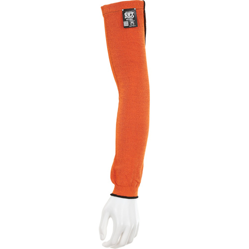 Memphis&reg; Sleeves With Thumb Hole, Kevlar&reg;, 18", ASTM ANSI Level A5, Orange Groupe Belzile Dickner