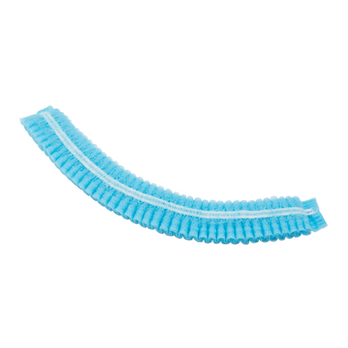Bonnet bouffant pliss&eacute;, Polypropyl&egrave;ne, 24", Bleu Groupe Belzile Dickner