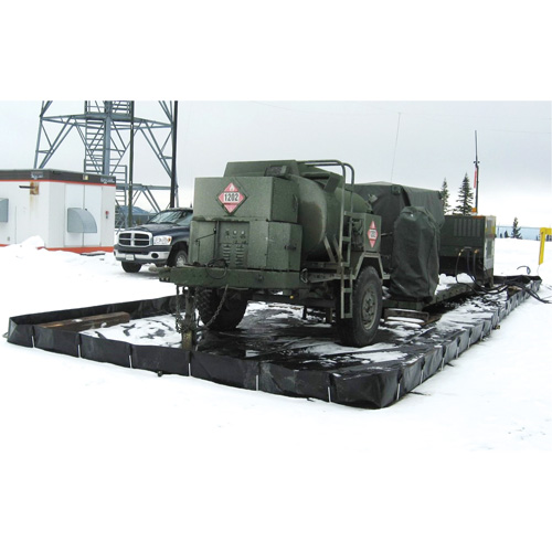 Barres L-Rod Insta-Berm, Capacit&eacute; 748 gal. US, 10' la x 10' lo x 12" h, Support en L Groupe Belzile Dickner