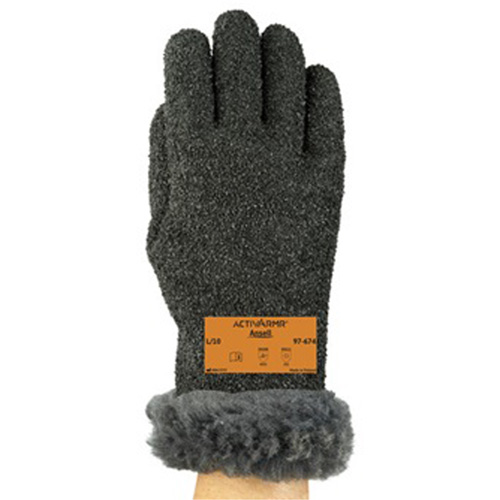 ActivArmr&reg; 97-674 Extreme Cold Gloves, 12/3X-Large, PVC Coating, Cotton Shell Groupe Belzile Dickner