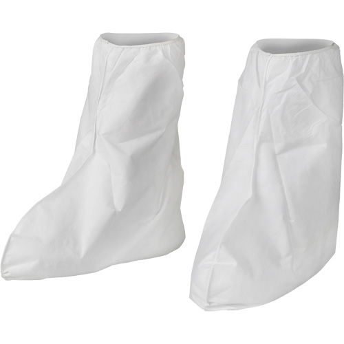 Couvre-botte jetable KleenGuard A40, Taille unique, Microporeux, Blanc Groupe Belzile Dickner