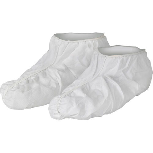Couvre-chaussure KleenGuard A40, Taille unique, Microporeux, Blanc Groupe Belzile Dickner