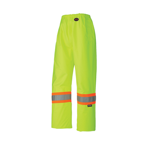 5586 450D Safety Pant, Polyester, X-Small, High Visibility Lime-Yellow Groupe Belzile Dickner