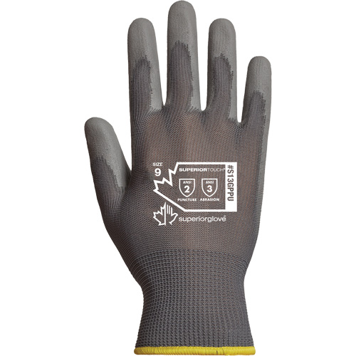 Gants tricot&eacute; Superior Touch, 8, R&ecirc;vetement Polyur&eacute;thane, Calibre 13, Enveloppe en Polyester Groupe Belzile Dickner