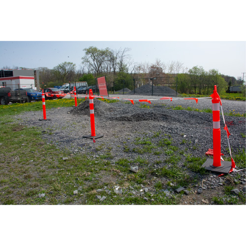 Premium Delineator Post, 42" H, Orange Groupe Belzile Dickner