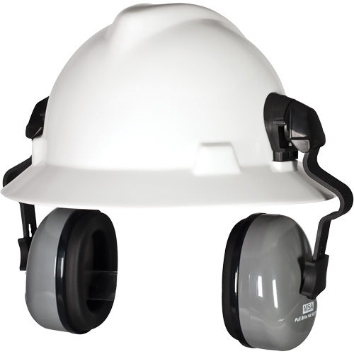Serre-t&ecirc;te avec contr&ocirc;le du son SH pour les casques de s&eacute;curit&eacute; &agrave; bordure compl&egrave;te, Fixation pour casque, 25 NRR dB Groupe Belzile Dickner