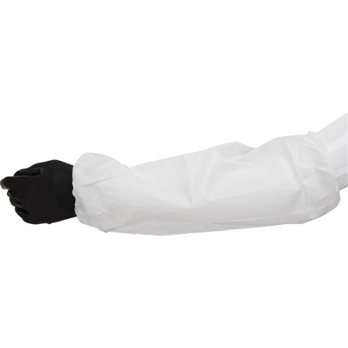 Manchettes, Longueur de 18", Microporeux, Blanc Groupe Belzile Dickner