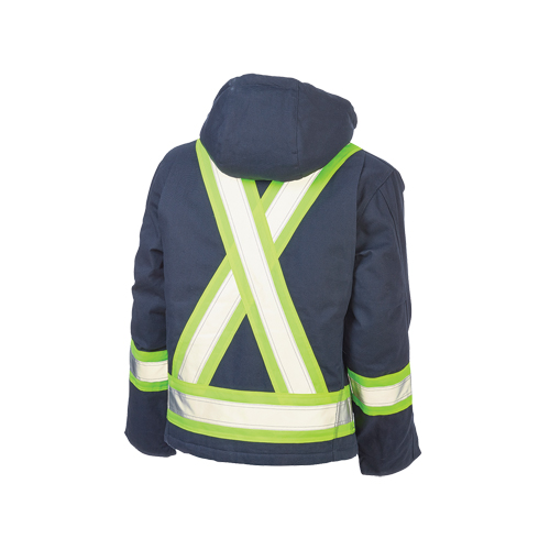 Manteau de s&eacute;curit&eacute;, Bleu marine, Grand Groupe Belzile Dickner