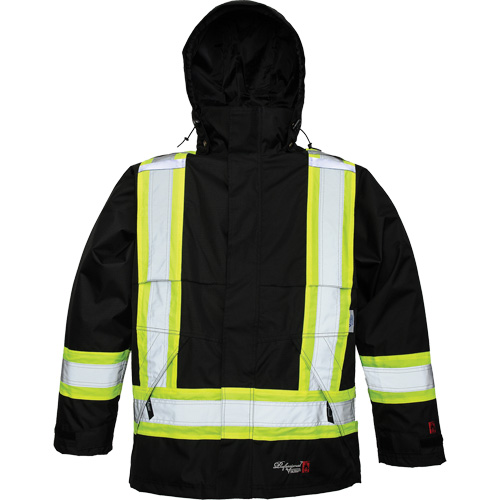 Journeyman Jacket, Polyester/Polyurethane, Black, Small Groupe Belzile Dickner