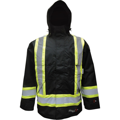 Manteau isol&eacute;, Polyester/Polyur&eacute;thane, Noir, Petit Groupe Belzile Dickner