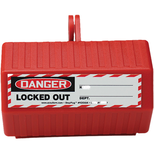 Stopout&reg; StopPlug Lockout, Plug Type Groupe Belzile Dickner