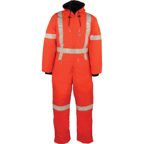 Combinaison r&eacute;fl&eacute;chissante isol&eacute;e, 2T-Grand, Orange Groupe Belzile Dickner