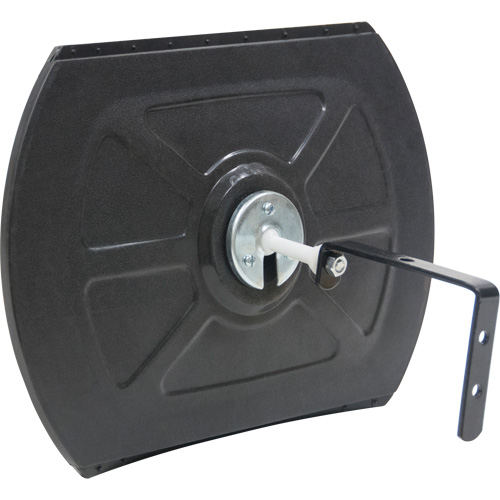 Roundtangular Convex Mirror with Bracket, 12" H x 18" W, Indoor/Outdoor Groupe Belzile Dickner