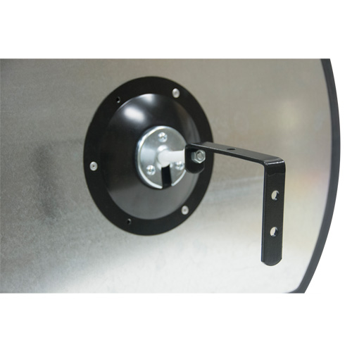 Roundtangular Convex Mirror with Bracket, 20" H x 30" W, Indoor/Outdoor Groupe Belzile Dickner