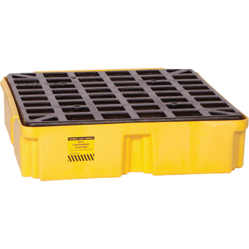 Plateforme de d&eacute;versement modulaire, Capacit&eacute; de d&eacute;versement 15 gal. US, 26" x 26,25" x 6,5" Groupe Belzile Dickner