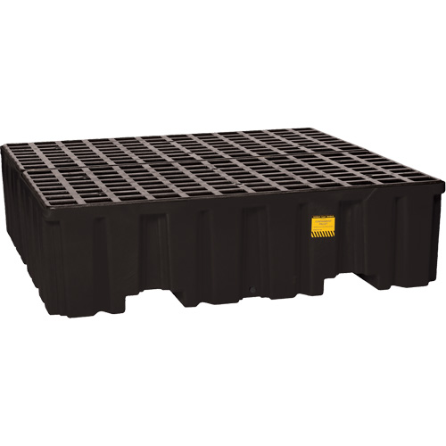 Palette de confinement des d&eacute;versements, Capacit&eacute; de d&eacute;versement 132 gal. US, 51" x 52,5" x 13,75" Groupe Belzile Dickner