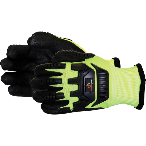 Gants enduits Dexterity, 6, R&ecirc;vetement Nitrile, Calibre 15, Enveloppe en Acrylique Groupe Belzile Dickner