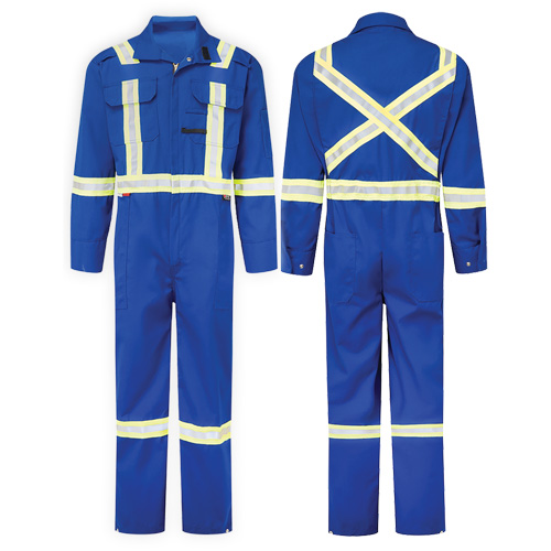Combinaison de luxe 6 oz Nomex Essential, Taille 34, Bleu royal Groupe Belzile Dickner