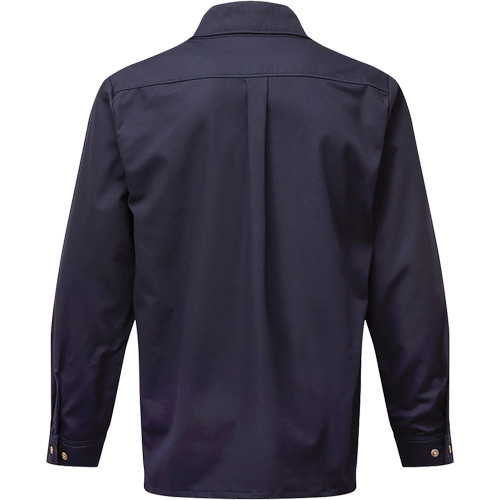 Chemise de travail de luxe 7 oz UltraSoft, Moyen (grande taille), Bleu marin Groupe Belzile Dickner