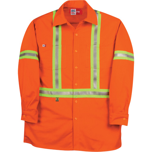 Westex UltraSoft&reg; Industrial Work Shirt, Small, Orange Groupe Belzile Dickner