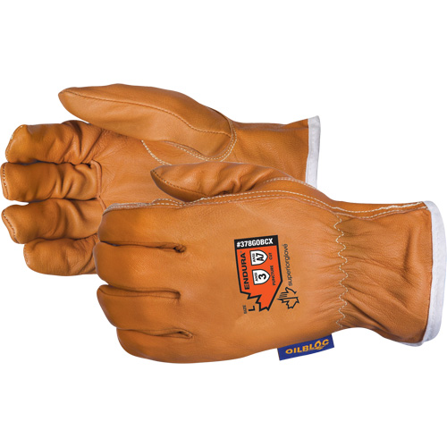 Gants de conducteur tr&egrave;s r&eacute;sistants aux coupures Endura, Petit, Paume en Cuir fleur de ch&egrave;vre, Para-aramide/Acier Groupe Belzile Dickner