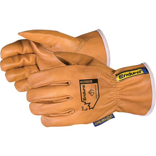 Gants de conducteur Oilbloc Endura, T-Grand, Paume en Cuir fleur de ch&egrave;vre Groupe Belzile Dickner