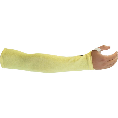 Cut-Resistant Sleeves, Kevlar&reg;, 14", ASTM ANSI Level A4, Yellow Groupe Belzile Dickner