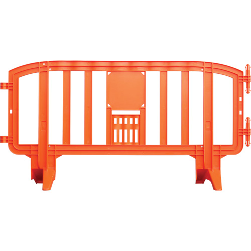 Movit Barricade, Interlocking, 78" L x 39" H, Orange Groupe Belzile Dickner