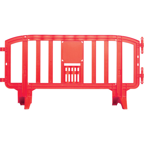 Movit Barricade, Interlocking, 78" L x 39" H, Red Groupe Belzile Dickner