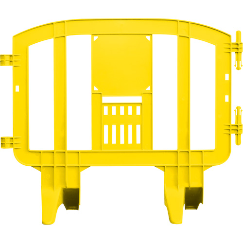 Barricade Minit, Emboîtables, 49" lo x 39" h, Jaune Groupe Belzile Dickner