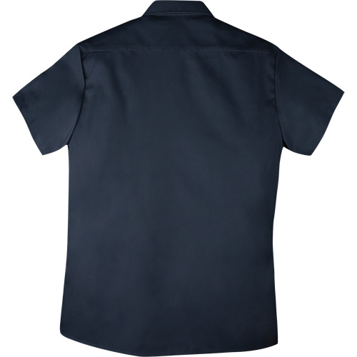 Chemise de travail &agrave; manches courtes en tissu crois&eacute; avec boutons-pression, Hommes, Moyen (grande taille), Bleu marin Groupe Belzile Dickner