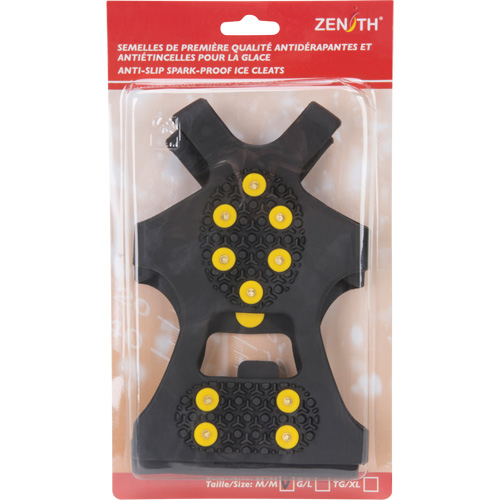 Semelles antid&eacute;rapantes et anti&eacute;tincelles pour la glace, Laiton, Traction Crampon, Moyen Groupe Belzile Dickner