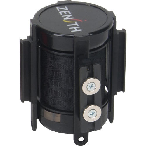 Magnetic Tape Cassette for Build-Your-Own Crowd Control Barrier, 7', Black Tape Groupe Belzile Dickner