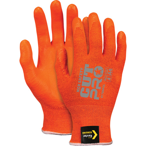 Cut Resistant Gloves, Size X-Small, 13 Gauge, Foam Nitrile Coated, Kevlar&reg; Shell, ASTM ANSI Level A4 Groupe Belzile Dickner