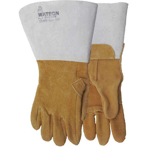 Gants de soudage 285 Buck-Tex, Cuir refendu, Taille 9 Groupe Belzile Dickner