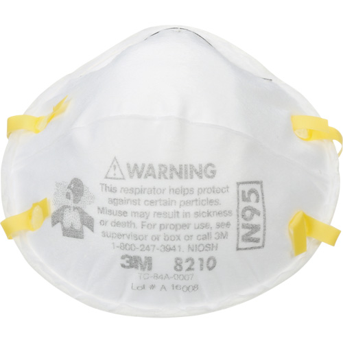 Particulate Respirator, N95, NIOSH Certified Groupe Belzile Dickner