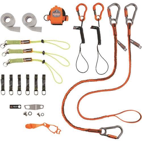 Trousse de longes de fixation d'outils pour maçon et cimentier-finisseur 3184 Squids Groupe Belzile Dickner