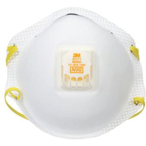 8511 Particulate Respirator, N95, NIOSH Certified Groupe Belzile Dickner