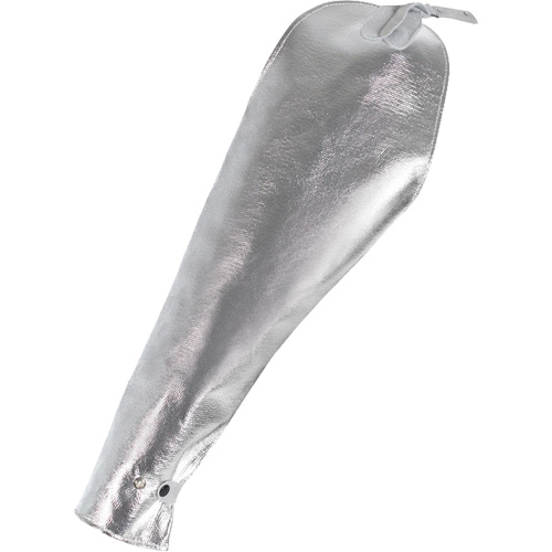 Welder's Heat Resistant Sleeves, 24", Aluminized Kevlar&reg;, Silver Groupe Belzile Dickner