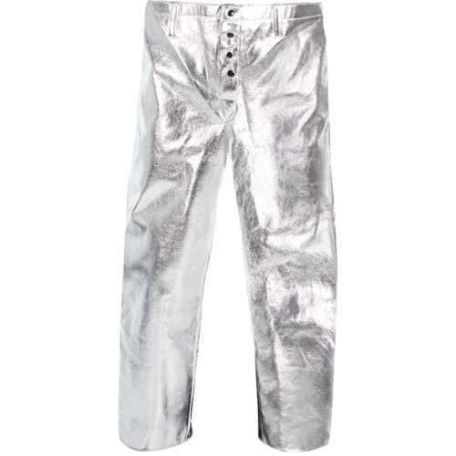 Heat Resistant Pants with Fly, 28, Aluminized Kevlar&reg; Groupe Belzile Dickner