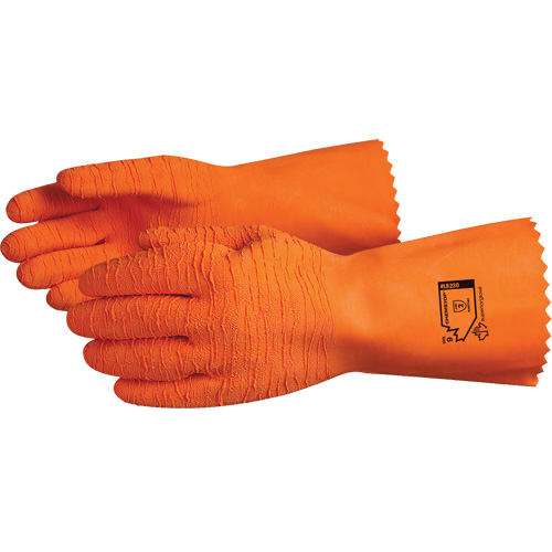 Gants r&eacute;sistants aux produits chimiques Chemstop, Taille 8, 12" lo, Latex, Doublure en Jersey de coton Groupe Belzile Dickner
