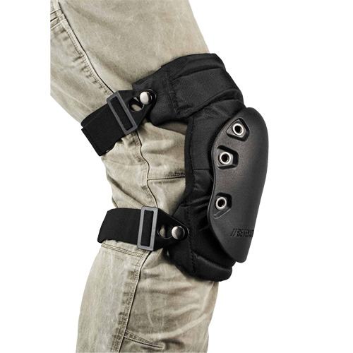 ProFlex&reg; 435 Comfort Hinged Hard Cap Knee Pads, Buckle Style, Rubber Caps, Foam/Gel Pads Groupe Belzile Dickner