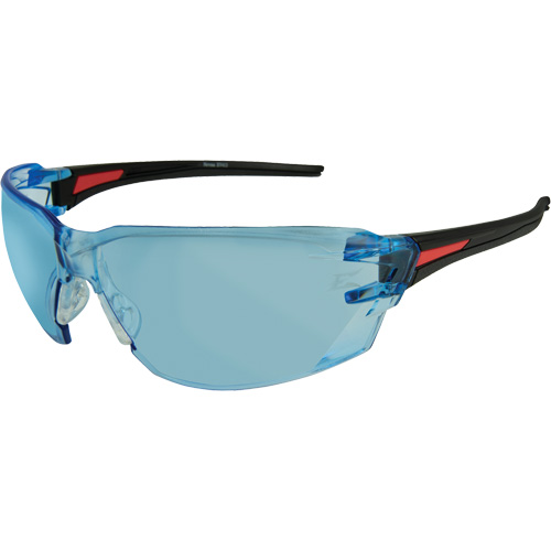 Lunettes de s&eacute;curit&eacute; Nevosa, Lentille Bleu p&acirc;le, Anti-&eacute;gratignures, R&eacute;pond ou surpasse la norme CSA Z94.3 Groupe Belzile Dickner