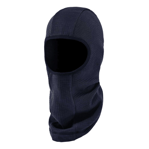 N-Ferno&reg; Dual Hazard Balaclava Face Mask, Navy Blue, Fleece Groupe Belzile Dickner