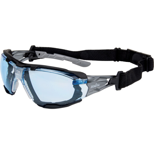 Z2900 Series Safety Glasses with Foam Gasket, Blue Lens, Anti-Scratch, ANSI Z87+/Meets/Exceeds CSA Z94.3 Groupe Belzile Dickner