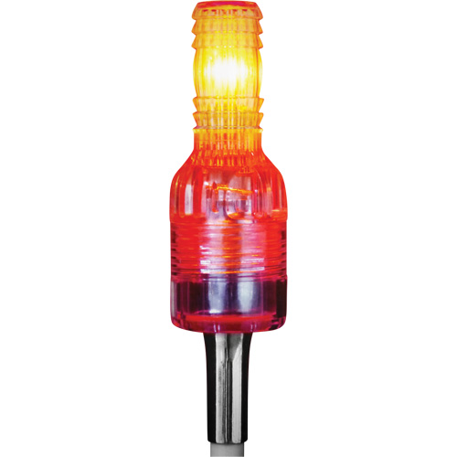 Tige de s&eacute;curit&eacute; avec lumi&egrave;re DEL haute visibilit&eacute; Safety Whip Groupe Belzile Dickner