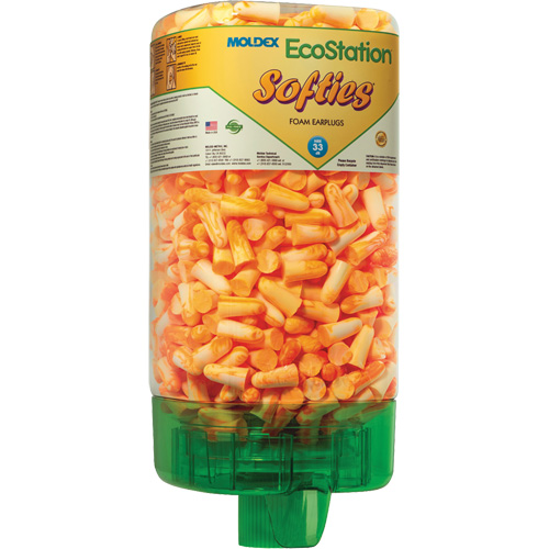 Trousse de d&eacute;marrage de distributeur de bouchons d'oreilles EcoStation Softies Groupe Belzile Dickner