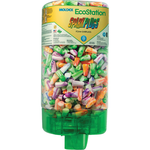 EcoStation SparkPlugs&reg; Earplug Dispenser Starter Kit Groupe Belzile Dickner
