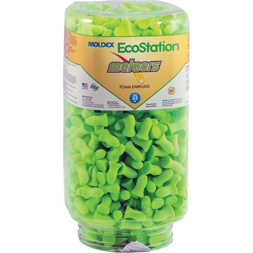 Recharge de bouchons d'oreilles Meteors pour EcoStation, Vrac - Contenant Groupe Belzile Dickner