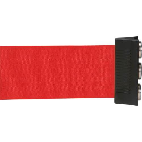 Magnetic Tape Cassette for Build-Your-Own Crowd Control Barrier, 12', Red Tape Groupe Belzile Dickner